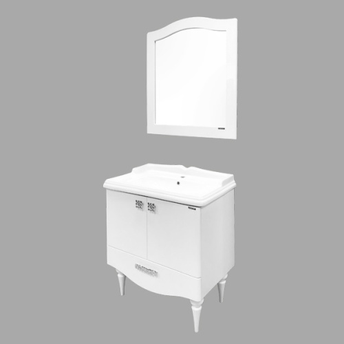 Тумба с раковиной Comforty 00004136578CF 80x49x85 - фото 4