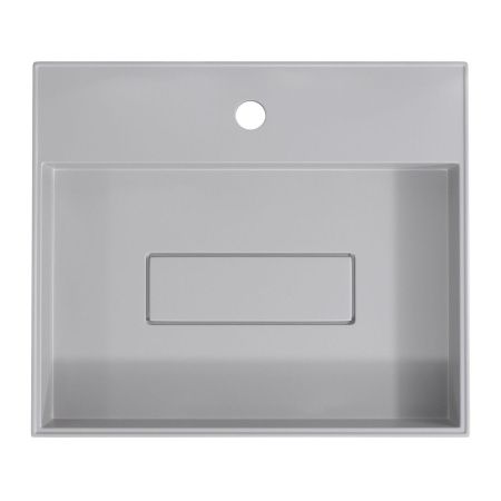 Раковина из искусственного камня Uperwood Tanos Quartz 291030048 50х40 накладная цвет белый