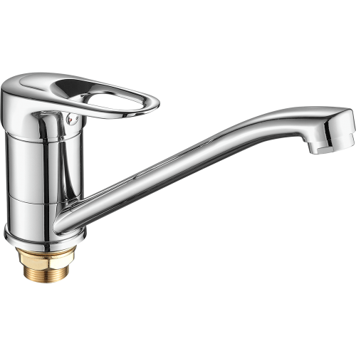 Смеситель для кухни Fashun A4904 на мойку хром - фото 2