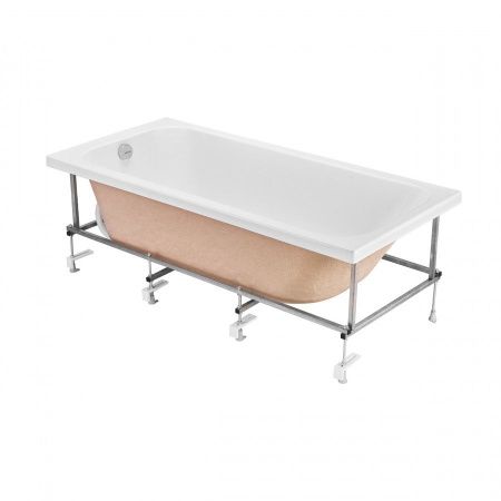 Ванна акриловая Santek Ламма 1WH501763 170х80 пристенная прямоугольная без каркаса