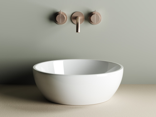 Раковина Ceramica Nova ELEMENT 41 см CN6021 накладная цвет белый - фото 2