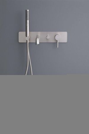 Смеситель для ванны с душем Allen Brau Priority 5.31006-BN встраиваемый в стену никель