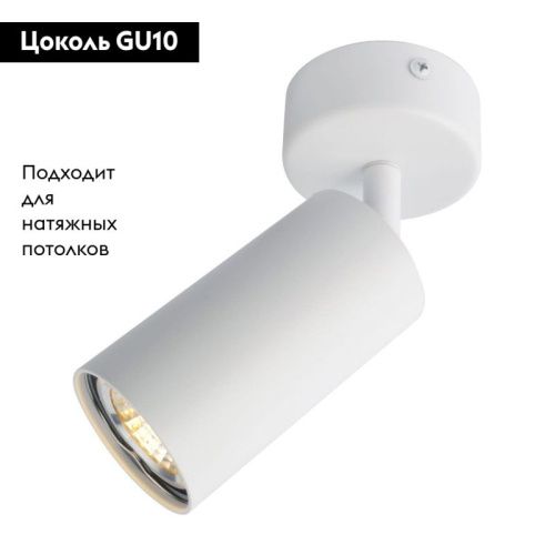 Спот Arte Lamp Aquarius (Акуариус) A3216PL-1WH - фото 2