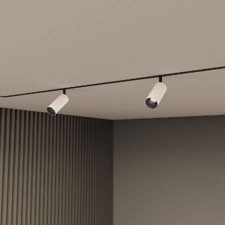 Трековый однофазный светильник Denkirs Smart Spot (Смарт Спот) DK8040-BW+BK