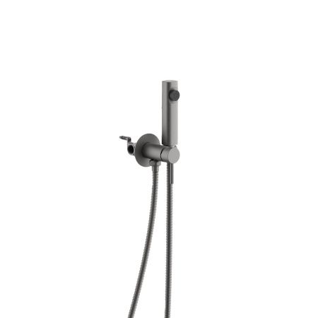 Гигиенический душ со смесителем Belz B804 B55804-3 оружейная сталь