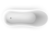 Ванна из искусственного камня Timo KIRSTI KIRSTI1785R 180х75 отдельностоящая овальная