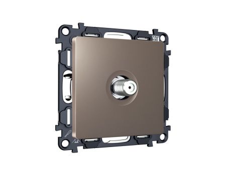 Комплект механизма TV розетки SAT 5-2400MHz 3.5dB Ambrella Volt MA MA643050