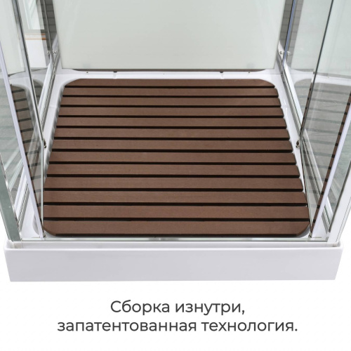 Душевая кабина AvaCan V V2090 90х90 квадратная с крышей ориентация универсальная - фото 5 Душевая кабина AvaCan V V2090 90х90 квадратная с крышей ориентация универсальная - фото 5