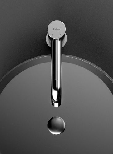 Смеситель Raiber RP-002 на раковину хром - фото 4