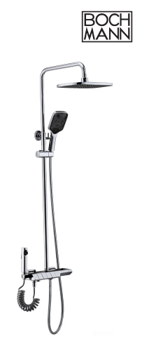 Душевая стойка BOCH MANN VETTORRE TS BM9650 настенная цвет хром - фото 3