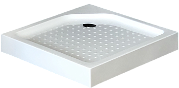Душевой поддон Royal Bath HP RB80HP 80х80 акрил белый с ножками