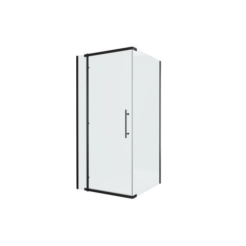 Душевой уголок Bravat Blackline BS090.3113A 90х90 стекло прозрачное профиль черный без поддона