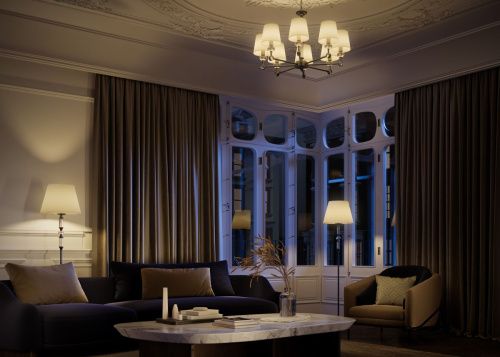 Светильник напольный Maytoni Riverside MOD018FL-01CH - фото 5