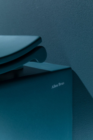 Чаша унитаза подвесная Allen Brau Fantasy 4.11004.PT цвет зеленый без сиденья безободковая каскадный смыв