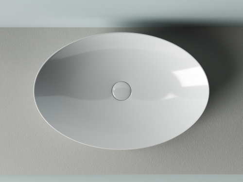 Раковина Ceramica Nova ELEMENT 63 см CN5018 накладная цвет белый - фото 4