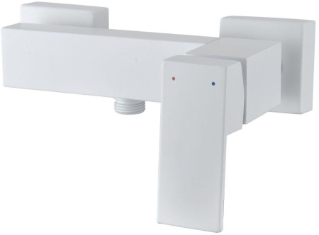 Смеситель для душа Aquanet Blanco AF420-30W настенный белый без термостата