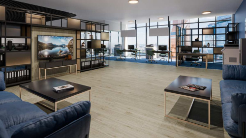 Кварцвиниловая плитка Damy Floor FAMILY LVT TCM285-15-LVT Дуб Светлый толщина 0.25 см 43 класс 1227х187 - фото 4