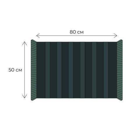 Коврик для ванной Fixsen Sandal FX-8020K