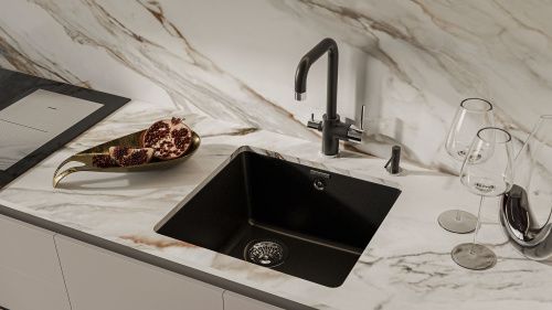 Дозатор для жидкого мыла Rivelato RD-500 nero - фото 4