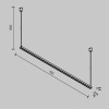 Трековый светильник Maytoni Technical Points (Точки) TR169-1-52W3K-M-B