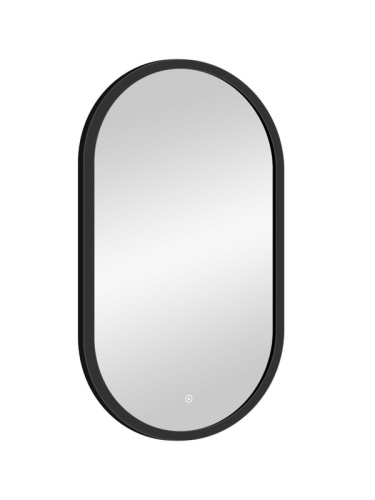 Зеркало в ванную Continent Prime Black ЗЛП2199 45х80 цвет черный - фото 4