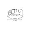 Светильник встраиваемый Italline IT06 IT06-6013 white 4000K