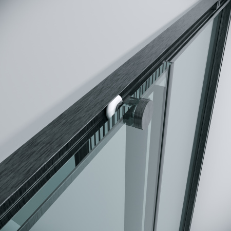 Душевая дверь Grossman Galaxy 1/2.K33.01.90.42.00 90х195 стекло прозрачное профиль графит