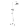 Душевая стойка Rose R3996F настенная цвет белый с термостатом