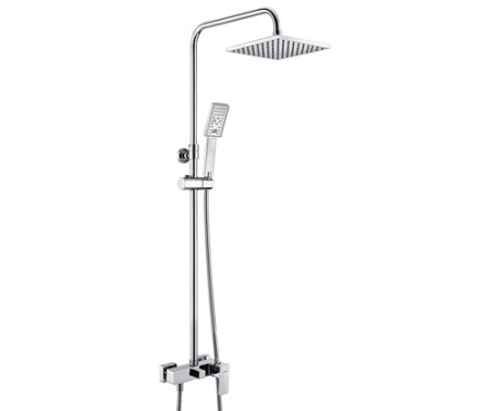 Душевая стойка WasserKRAFT A17702 настенная цвет хром