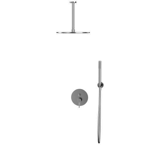 Душевая система Whitecross Y brushed nickel YSET12NIB встраиваемая - фото 2