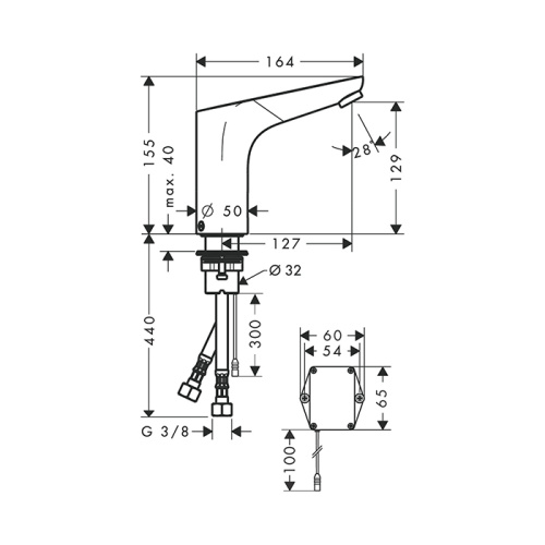 Смеситель Hansgrohe Focus 31172000 на раковину хром - фото 2