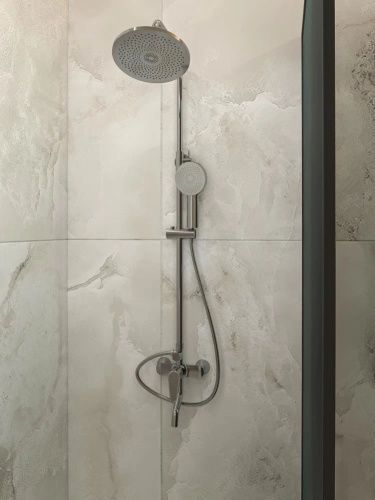 Душевая стойка Knotlor KN-15 настенная цвет хром - фото 4