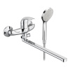 Смеситель для ванны и душа Damixa Eclipse 319500001 настенный хром