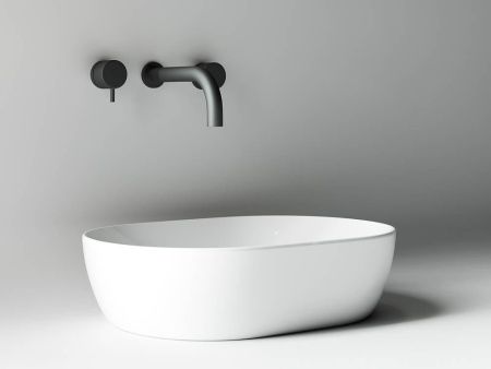 Раковина из сантехнического фарфора Ceramica Nova ELEMENT CN5010 50х40 накладная цвет белый без отверстий под смеситель