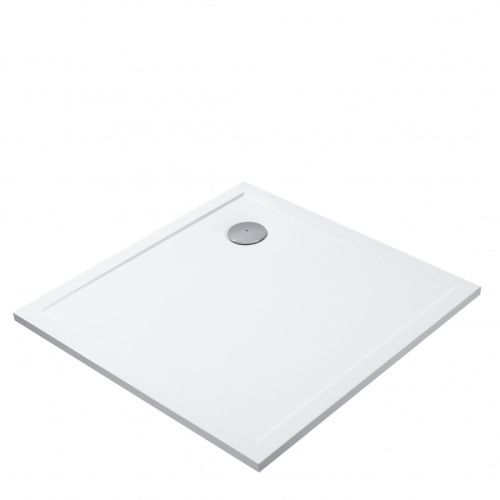 Душевой поддон Aquaton Калифорния 1A713536CA010 90х90 литьевой мрамор белый - фото 2