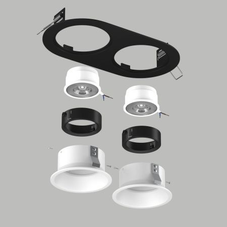 Светильник встраиваемый Lightstar Domino (Домино) D6570606BMOD