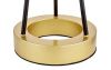 Настольная лампа Lumina Deco Belforte (Белфорте) LDT 5527 GD+WT