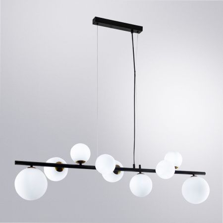 Люстра подвесная Arte Lamp Gemini (Гемини) A2243SP-9BK