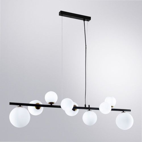 Люстра подвесная Arte Lamp Gemini (Гемини) A2243SP-9BK - фото 2