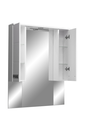 Зеркало-шкаф Stella Polar Фиора SP-00000210 80х15х100 подвесной цвет белый - фото 4