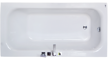 Ванна акриловая Royal Bath ACCORD RB627100 180х90 пристенная прямоугольная без каркаса