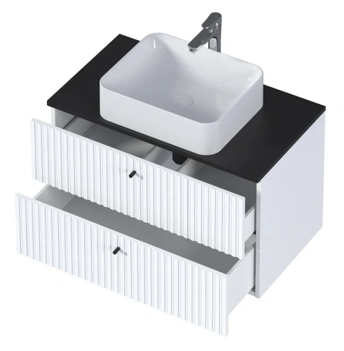 Тумба под раковину 1MarKa Desire Ц0000026590 80х50х49 цвет белый - фото 2