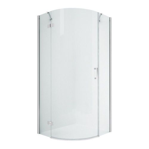 Душевой уголок New Trendy NEW MERANA Chrome K-0326 90х90 стекло прозрачное профиль хром без поддона