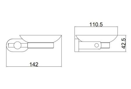 Мыльница BELZ B90102