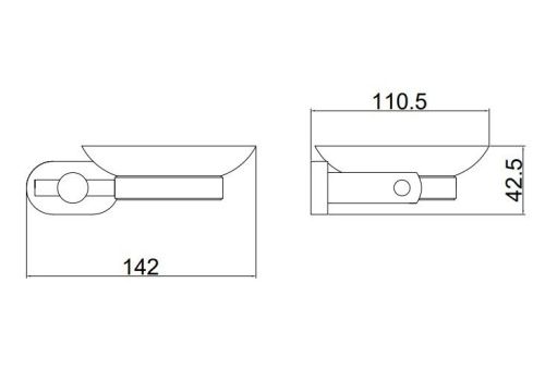 Мыльница BELZ B90102 - фото 2