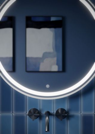 Зеркало с подсветкой Sancos Dames DA650W 70х70 подвесное