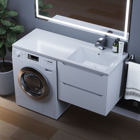 Тумба под раковину Uperwood Tanos 291020260 60х50 подвесная цвет белый