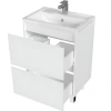 Тумба с раковиной 1MarKa Aris Ц0000033275 70х50 напольная цвет белый