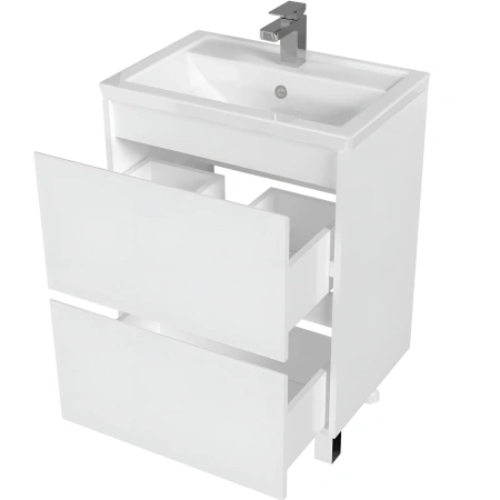 Тумба с раковиной 1MarKa Aris Ц0000033275 70х50 напольная цвет белый