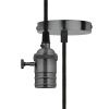 Светильник подвесной Uniel DLC-V DLC-V-S24K/E27 TS/1M/BL Pearl Black